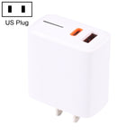 LZ-1130 PD 20W Type-C+QC 3.0 USB ชาร์จเร็ว, ปลั๊ก EU 20W, ปลั๊ก US 20W
