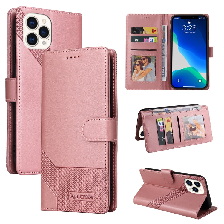 GQUTROBE Skin Feel Magnetic Leather Phone Case, For iPhone 13 Pro Max, For iPhone 13 Pro, For iPhone 13, For iPhone 13 mini, For iPhone 12 Pro Max, For iPhone 12 / 12 Pro, For iPhone 12 mini, For iPhone 11 Pro Max, For iPhone 11 Pro