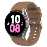 สายซิลิโคนลายหนังสากล สำหรับ Samsung Galaxy Watch5 / Watch5 Pro / Watch4