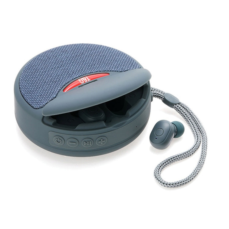 ลำโพงบลูทูธไร้สายมินิ 2 in 1 พร้อมหูฟังไร้สาย T&G TG808