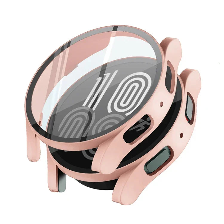 เคสกันนาฬิกาแบบรวม PC + กระจกนิรภัย สำหรับ Samsung Galaxy Watch5 ขนาด 40 มม. และ 44 มม.