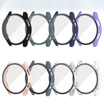 เคสกันนาฬิกาแบบรวม PC + กระจกนิรภัย สำหรับ Samsung Galaxy Watch5 ขนาด 40 มม. และ 44 มม.