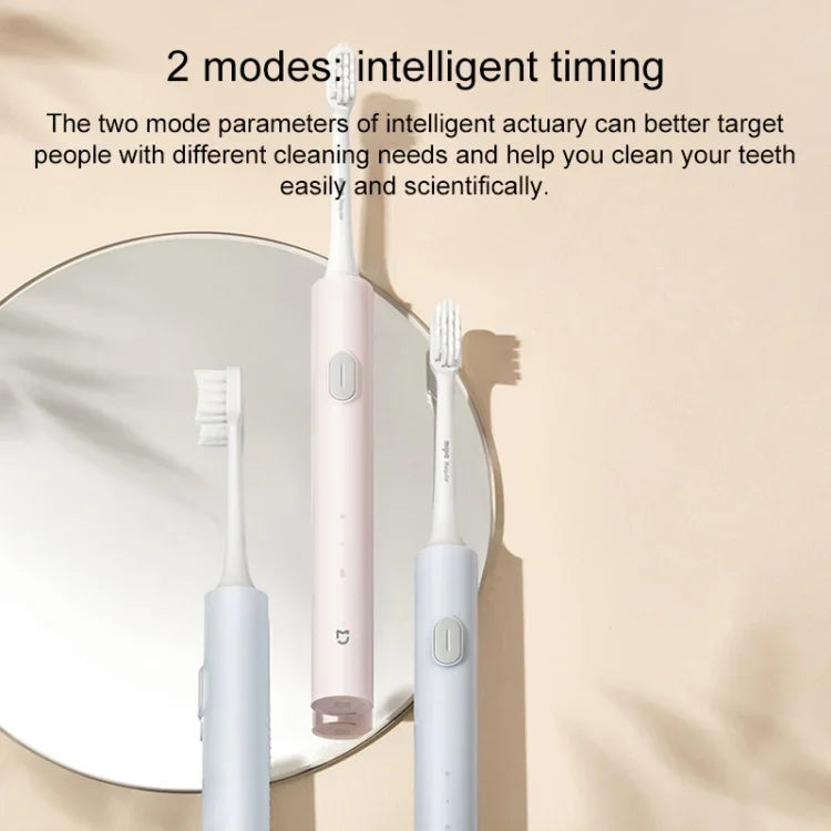 หัวแปรงแท้ Xiaomi Mijia 3 ชิ้น สำหรับแปรงสีฟันไฟฟ้า T200, หัวแปรง T200