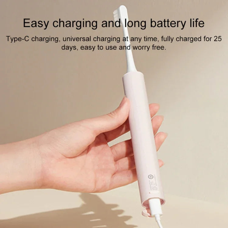 หัวแปรงแท้ Xiaomi Mijia 3 ชิ้น สำหรับแปรงสีฟันไฟฟ้า T200, หัวแปรง T200