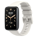 Litchi Texture Leather Watch Band, For Xiaomi Mi Band 7 Pro