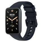 Litchi Texture Leather Watch Band, For Xiaomi Mi Band 7 Pro
