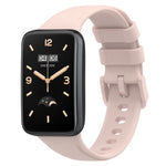 Litchi Texture Leather Watch Band, For Xiaomi Mi Band 7 Pro