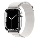 สายรัดนาฬิกาไนลอน สำหรับ Apple Watch Series 8&7 45mm / SE 2&6&SE&5&4 44mm / 3&2&1 42mm, สำหรับ Apple Watch tra Series 8&7 45mm / SE 2&6&SE&5&4 44mm / 3&2&1 42mm