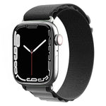 สายรัดนาฬิกาไนลอน สำหรับ Apple Watch Series 8&7 45mm / SE 2&6&SE&5&4 44mm / 3&2&1 42mm, สำหรับ Apple Watch tra Series 8&7 45mm / SE 2&6&SE&5&4 44mm / 3&2&1 42mm