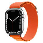 สายรัดนาฬิกาไนลอน สำหรับ Apple Watch Series 8&7 45mm / SE 2&6&SE&5&4 44mm / 3&2&1 42mm, สำหรับ Apple Watch tra Series 8&7 45mm / SE 2&6&SE&5&4 44mm / 3&2&1 42mm