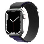สายรัดนาฬิกาไนลอน สำหรับ Apple Watch Series 8&7 45mm / SE 2&6&SE&5&4 44mm / 3&2&1 42mm, สำหรับ Apple Watch tra Series 8&7 45mm / SE 2&6&SE&5&4 44mm / 3&2&1 42mm