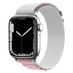 สายรัดนาฬิกาไนลอน สำหรับ Apple Watch Series 8&7 45mm / SE 2&6&SE&5&4 44mm / 3&2&1 42mm, สำหรับ Apple Watch tra Series 8&7 45mm / SE 2&6&SE&5&4 44mm / 3&2&1 42mm