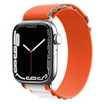 สายรัดนาฬิกาไนลอน สำหรับ Apple Watch Series 8&7 45mm / SE 2&6&SE&5&4 44mm / 3&2&1 42mm, สำหรับ Apple Watch tra Series 8&7 45mm / SE 2&6&SE&5&4 44mm / 3&2&1 42mm