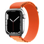 สายรัดนาฬิกาไนลอน สำหรับ Apple Watch Series 8&7 45mm / SE 2&6&SE&5&4 44mm / 3&2&1 42mm, สำหรับ Apple Watch tra Series 8&7 45mm / SE 2&6&SE&5&4 44mm / 3&2&1 42mm