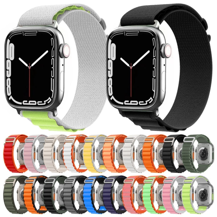สายรัดนาฬิกาไนลอน สำหรับ Apple Watch Series 8&7 45mm / SE 2&6&SE&5&4 44mm / 3&2&1 42mm, สำหรับ Apple Watch tra Series 8&7 45mm / SE 2&6&SE&5&4 44mm / 3&2&1 42mm