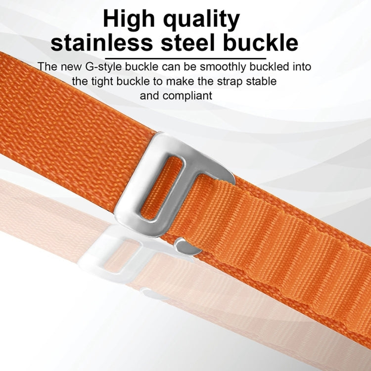สายรัดนาฬิกาไนลอน สำหรับ Apple Watch Series 8&7 45mm / SE 2&6&SE&5&4 44mm / 3&2&1 42mm, สำหรับ Apple Watch tra Series 8&7 45mm / SE 2&6&SE&5&4 44mm / 3&2&1 42mm