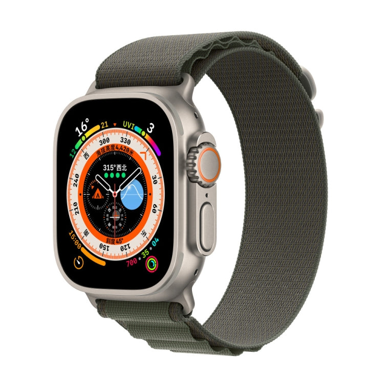 Nylon Loop Watch Band, For Apple Watch 46mm / 49mm / 45mm / 44mm