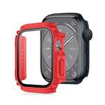 เคสกันน้ำแบบฟิล์มกระจกนิรภัยสำหรับหน้าจอ สำหรับ Apple Watch Series 9 / 8 / 7 ขนาด 45 มม. สำหรับ Apple Watch Series 9 / 8 / 7 ขนาด 41 มม.