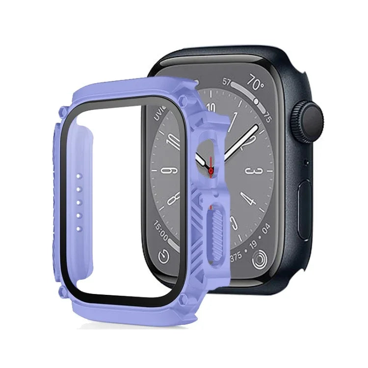 เคสกันน้ำแบบฟิล์มกระจกนิรภัยสำหรับหน้าจอ สำหรับ Apple Watch Series 9 / 8 / 7 ขนาด 45 มม. สำหรับ Apple Watch Series 9 / 8 / 7 ขนาด 41 มม.