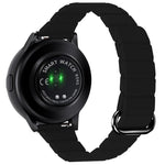 สายหนังขนาด 22 มม. แบบหัวเข็มขัดแม่เหล็ก สำหรับ Samsung Galaxy Watch3 ขนาด 45 มม.