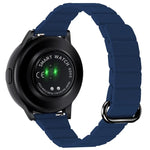 สายหนังขนาด 22 มม. แบบหัวเข็มขัดแม่เหล็ก สำหรับ Samsung Galaxy Watch3 ขนาด 45 มม.