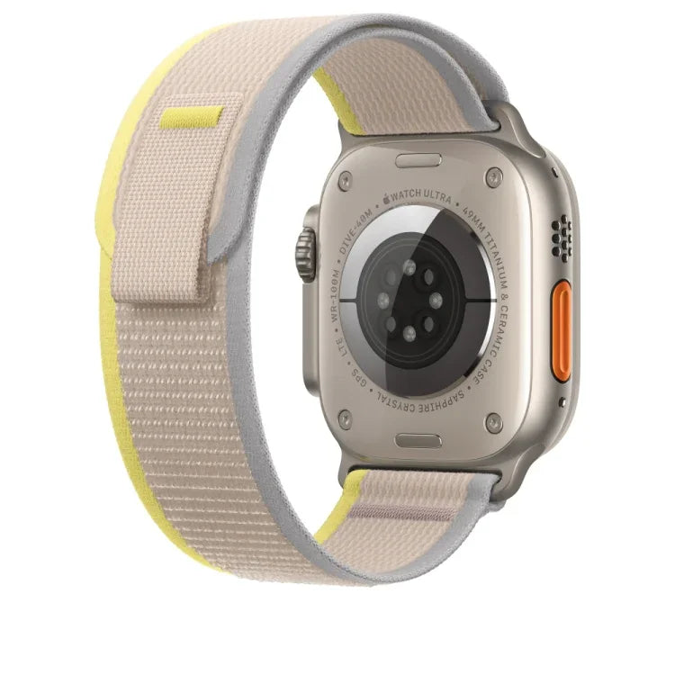 สายไนลอนสำหรับ Apple Watch Ultra 49 มม. / Series 8&7 ขนาด 45 มม. / SE 2&6&SE&5&4 ขนาด 44 มม. สำหรับ Apple Watch ขนาด 46 มม. / 49 มม. / 45 มม. / 44 มม.