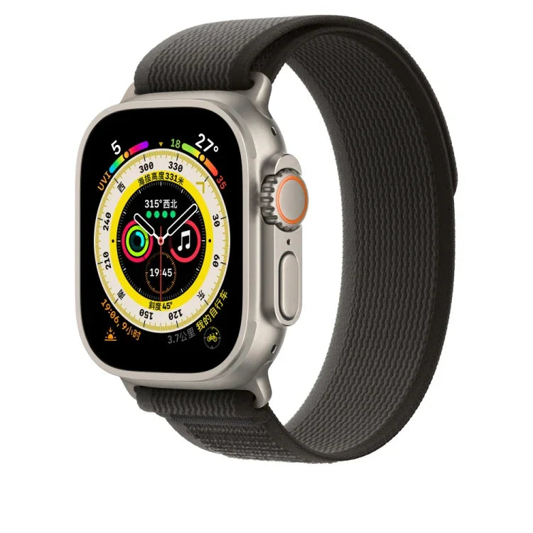 สายไนลอนสำหรับ Apple Watch Series 8&7 ขนาด 41 มม. / SE 2&6&SE&5&4 ขนาด 40 มม. สำหรับ Apple Watch ขนาด 42 มม. / 41 มม. / 40 มม. / 38 มม.