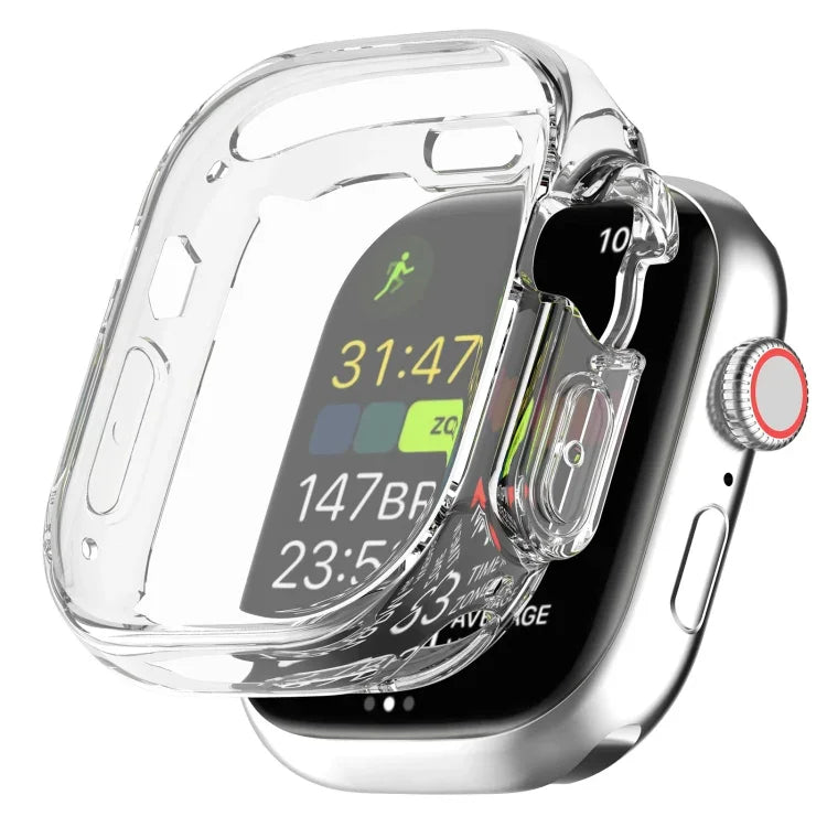 เคสป้องกัน TPU แบบใสครอบคลุม สำหรับ Apple Watch Ultra 1 / 2 / 3 ขนาด 49 มม. สำหรับ Apple Watch Ultra 1 / 2 / 3 ขนาด 49 มม.