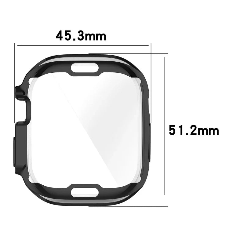 เคสป้องกัน TPU แบบใสครอบคลุม สำหรับ Apple Watch Ultra 1 / 2 / 3 ขนาด 49 มม. สำหรับ Apple Watch Ultra 1 / 2 / 3 ขนาด 49 มม.