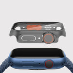 เคสฟิล์ม PC สำหรับ Apple Watch Series 9 / 8 / 7 ขนาด 45 มม. พร้อมปุ่มถอดได้ สำหรับ Apple Watch Series 9 / 8 / 7 ขนาด 45 มม.