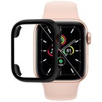 เคสใส่นาฬิกา PC พร้อมฟิล์มกระจกนิรภัย สำหรับ Apple Watch Series SE 3&SE 2&6&SE&5&4 44mm, สำหรับ Apple Watch Series SE 3&SE 2&6&SE&5&4 40mm