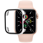 เคสใส่นาฬิกา PC พร้อมฟิล์มกระจกนิรภัย สำหรับ Apple Watch Series SE 3&SE 2&6&SE&5&4 44mm, สำหรับ Apple Watch Series SE 3&SE 2&6&SE&5&4 40mm