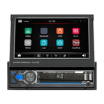 9901 เครื่องเล่น MP5 รถยนต์ขนาด 7 นิ้ว แบบเลื่อนเก็บได้ รองรับ FM และอินเทอร์เน็ตโทรศัพท์มือถือ, 9901