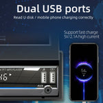 9901 เครื่องเล่น MP5 รถยนต์ขนาด 7 นิ้ว แบบเลื่อนเก็บได้ รองรับ FM และอินเทอร์เน็ตโทรศัพท์มือถือ, 9901