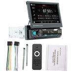 9901 เครื่องเล่น MP5 รถยนต์ขนาด 7 นิ้ว แบบเลื่อนเก็บได้ รองรับ FM และอินเทอร์เน็ตโทรศัพท์มือถือ, 9901