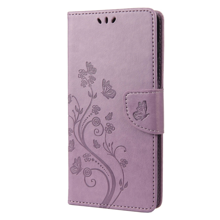 Butterfly Flower Pattern Flip Leather Phone Case, For iPhone 14, For iPhone 14 Plus, For iPhone 14 Pro, For iPhone 14 Pro Max