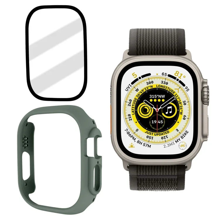 ฟิล์มกระจกนิรภัยฝ้ากรอบนาฬิกา PC สำหรับ Apple Watch Ultra 3 / 2 / 1 49mm