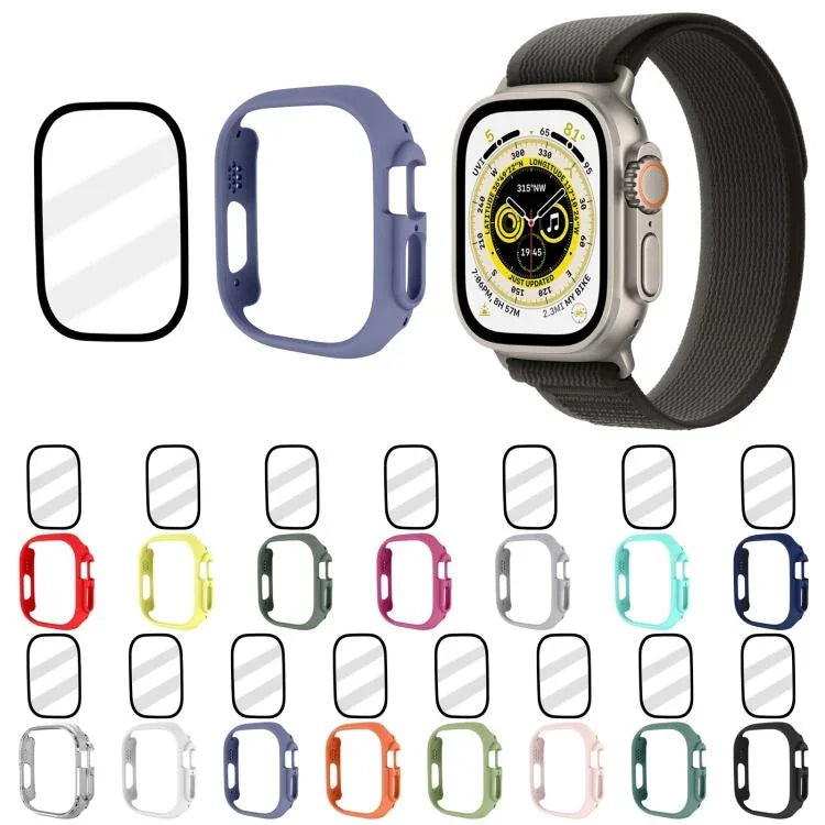 ฟิล์มกระจกนิรภัยฝ้ากรอบนาฬิกา PC สำหรับ Apple Watch Ultra 3 / 2 / 1 49mm