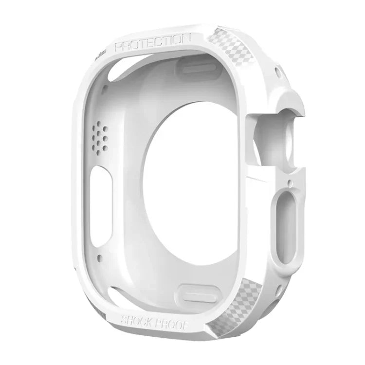 เคสกันกระแทก TPU คาร์บอนไฟเบอร์สามชั้น สำหรับ Apple Watch Ultra 3 / 2 / 1 49mm
