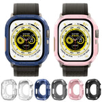 เคสกันกระแทก TPU คาร์บอนไฟเบอร์สามชั้น สำหรับ Apple Watch Ultra 3 / 2 / 1 49mm