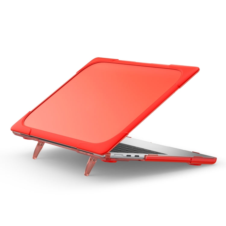 เคสป้องกันแล็ปท็อป TPU + PC สองสี กันตก สำหรับ MacBook Air 13.6 นิ้ว A2681 2022 / M3 2024 A3113 / M4 2025 A3240