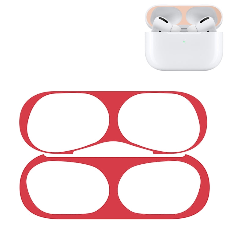 เคสป้องกันหูฟังไร้สายพร้อมสติกเกอร์โลหะ สำหรับ Apple AirPods Pro 2