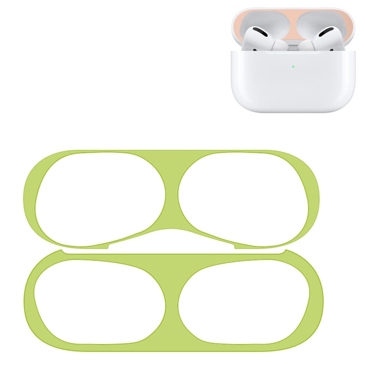 เคสป้องกันหูฟังไร้สายพร้อมสติกเกอร์โลหะ สำหรับ Apple AirPods Pro 2