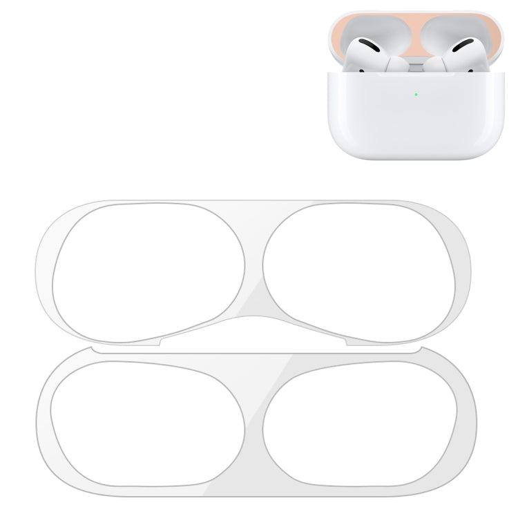 เคสป้องกันหูฟังไร้สายพร้อมสติกเกอร์โลหะ สำหรับ Apple AirPods Pro 2