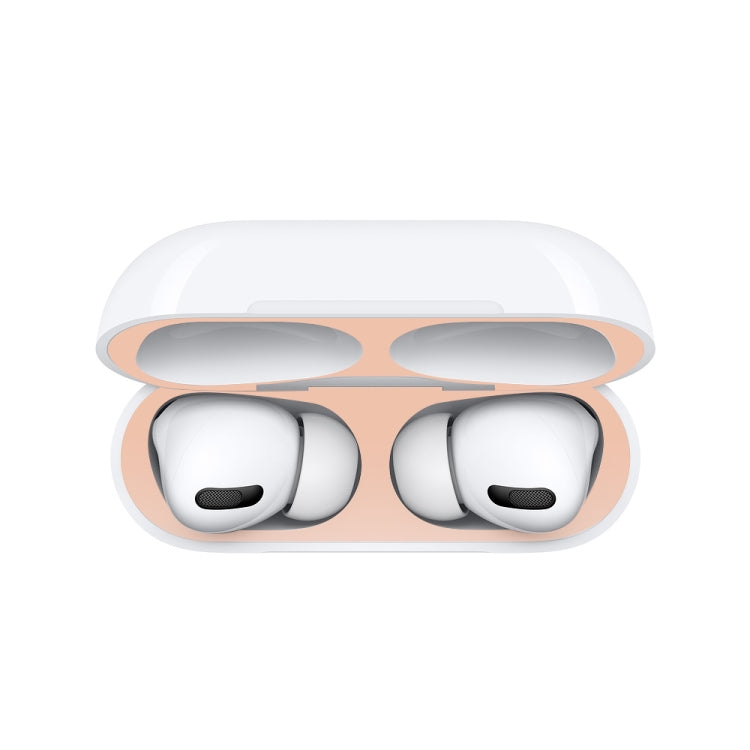 เคสป้องกันหูฟังไร้สายพร้อมสติกเกอร์โลหะ สำหรับ Apple AirPods Pro 2