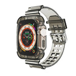 สายรัดนาฬิกา TPU โปร่งใสแบบบูรณาการ Glacier สำหรับ Apple Watch Ultra 49mm