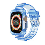 สายรัดนาฬิกา TPU โปร่งใสแบบบูรณาการ Glacier สำหรับ Apple Watch Ultra 49mm