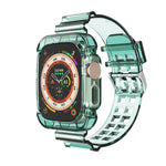 สายรัดนาฬิกา TPU โปร่งใสแบบบูรณาการ Glacier สำหรับ Apple Watch Ultra 49mm