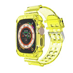 สายรัดนาฬิกา TPU โปร่งใสแบบบูรณาการ Glacier สำหรับ Apple Watch Ultra 49mm
