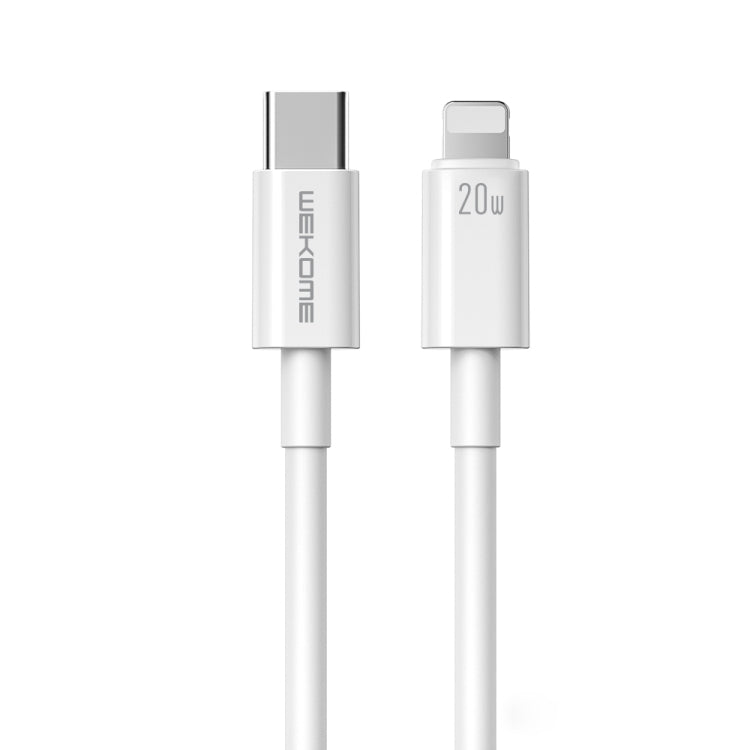 สายชาร์จเร็ว WEKOME WDC-168 ซีรีส์ต้นฉบับ PD 20W USB-C / Type-C เป็น 8 Pin ความยาว 1 เมตร
